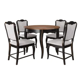Table chairs from the collection of mobilier de maison